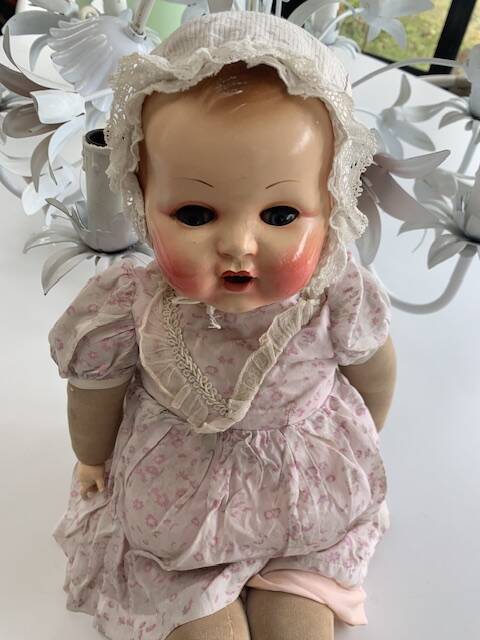 Poupon, collectible doll, Raynal, circa 1948, old and collector's