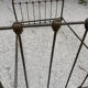 Cast iron and wrought iron bed 1950