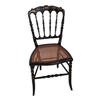 Cane chair from the Napoleonic III period