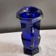 Carafe verre bleu de bristol