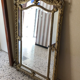 Bevelled golden mirror 170 x 105 cm