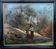 HST painting (19th/20th century) Children fishing in the undergrowth