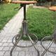 Tabouret d'atelier BAO 1950 vintage
