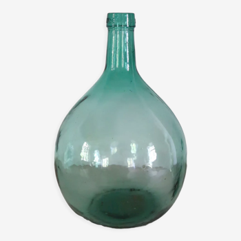 Demijohn in blue glass 5/6 liters