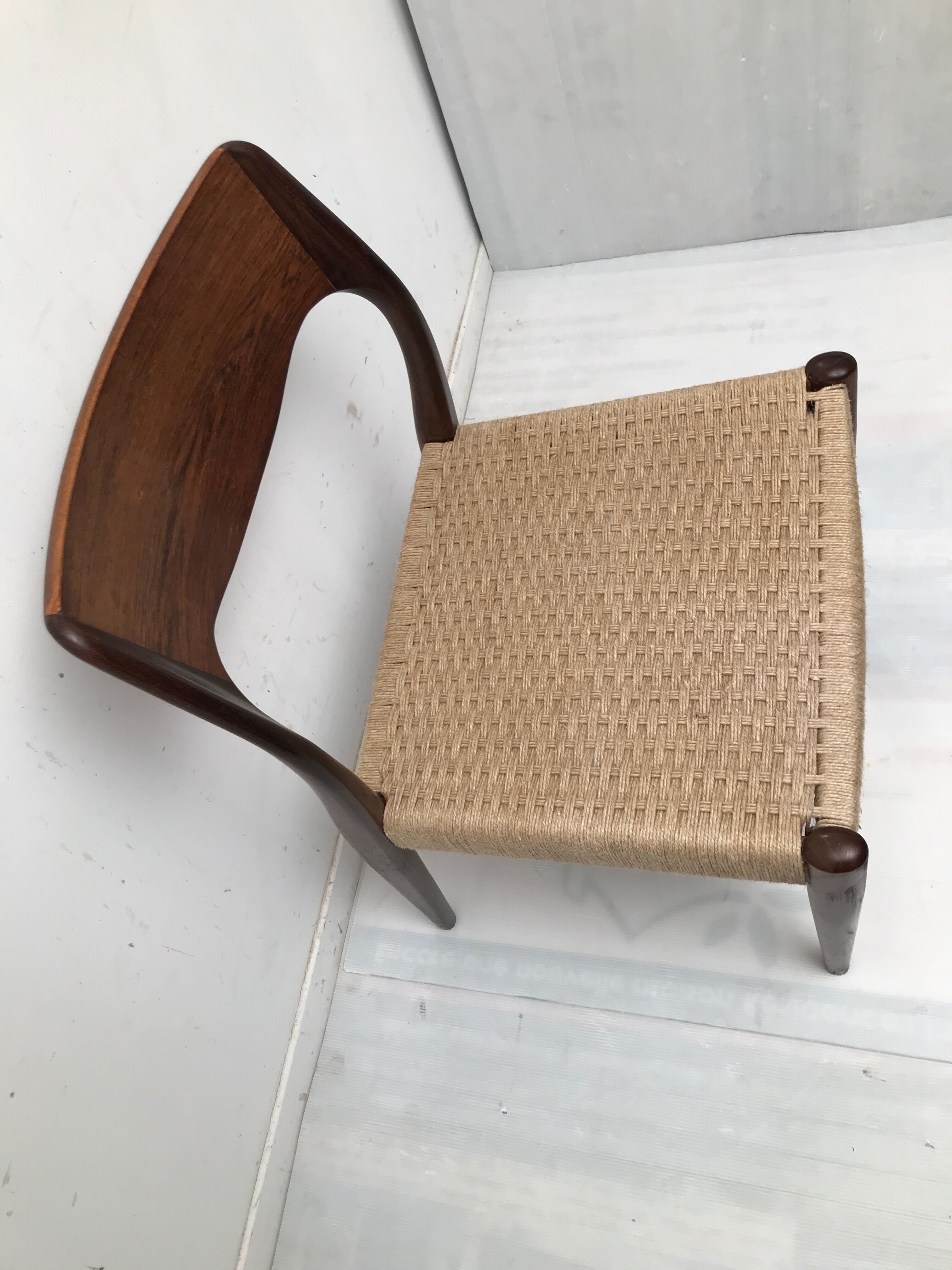 Pair of danish scandinavian chair dating from the 50