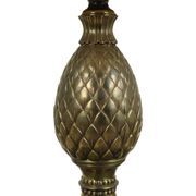 Lampe et table en pin rare Deknudt Loevsky années 1970