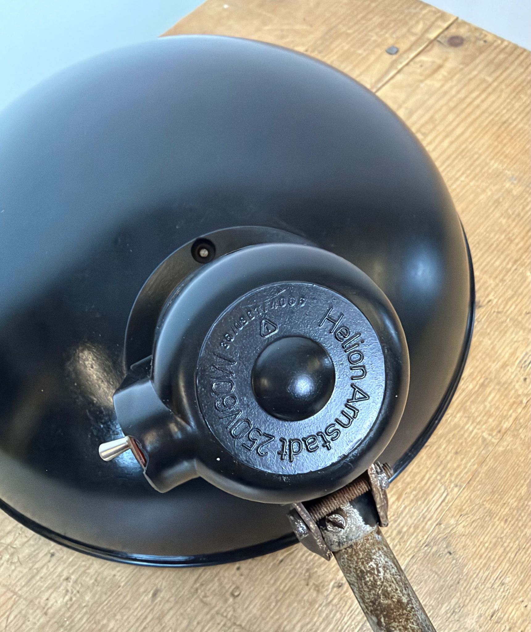 Large German Industrial Scissor Wall Lamp from Helion Arnstadt, 1950s
