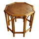 Table basse vintage en rotin