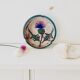 Ashtray  Vallauris thistle decoration