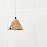 Teak pendant lamp Type 324 from the mid-century by Temde, 1960s.