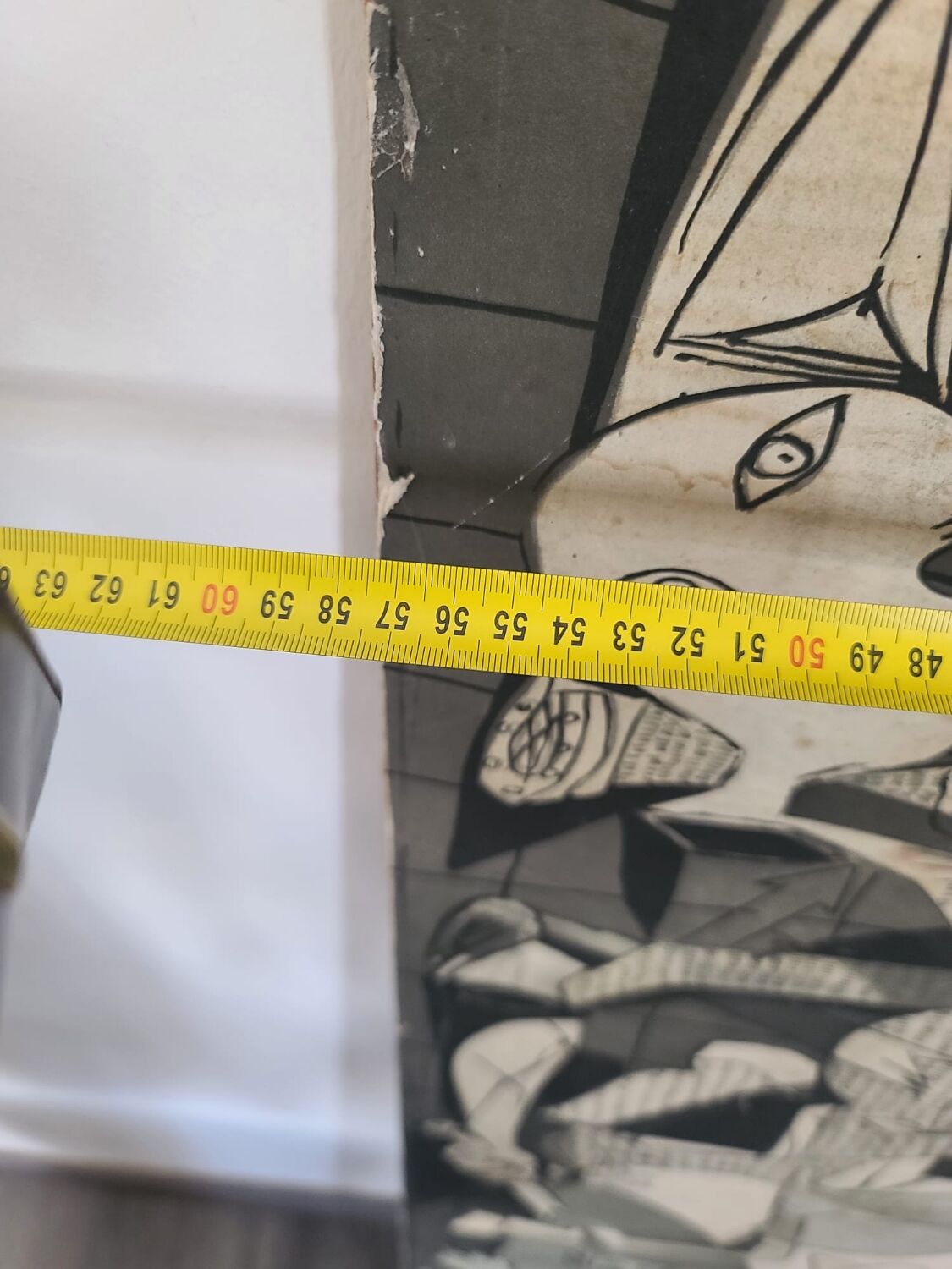 Wooden painting reproduction Picasso Guernica