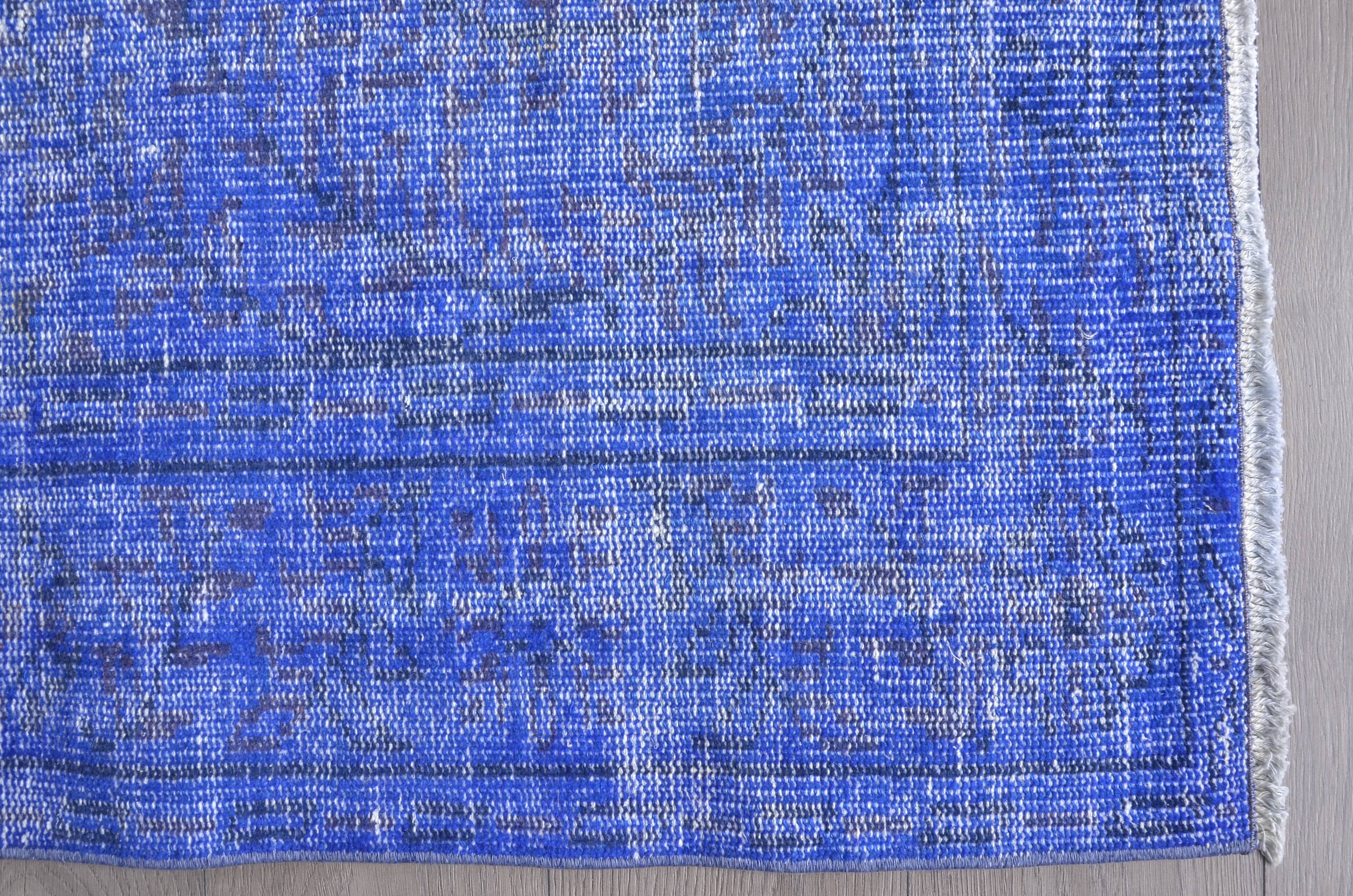 Blue Vintage Turkish Oushak Rug sku904