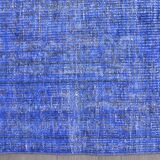 Blue Vintage Turkish Oushak Rug sku904