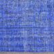 Tapis turc Oushak vintage bleu sku904