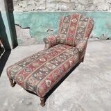 Old meridian armchair with armrests