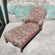 Old meridian armchair with armrests