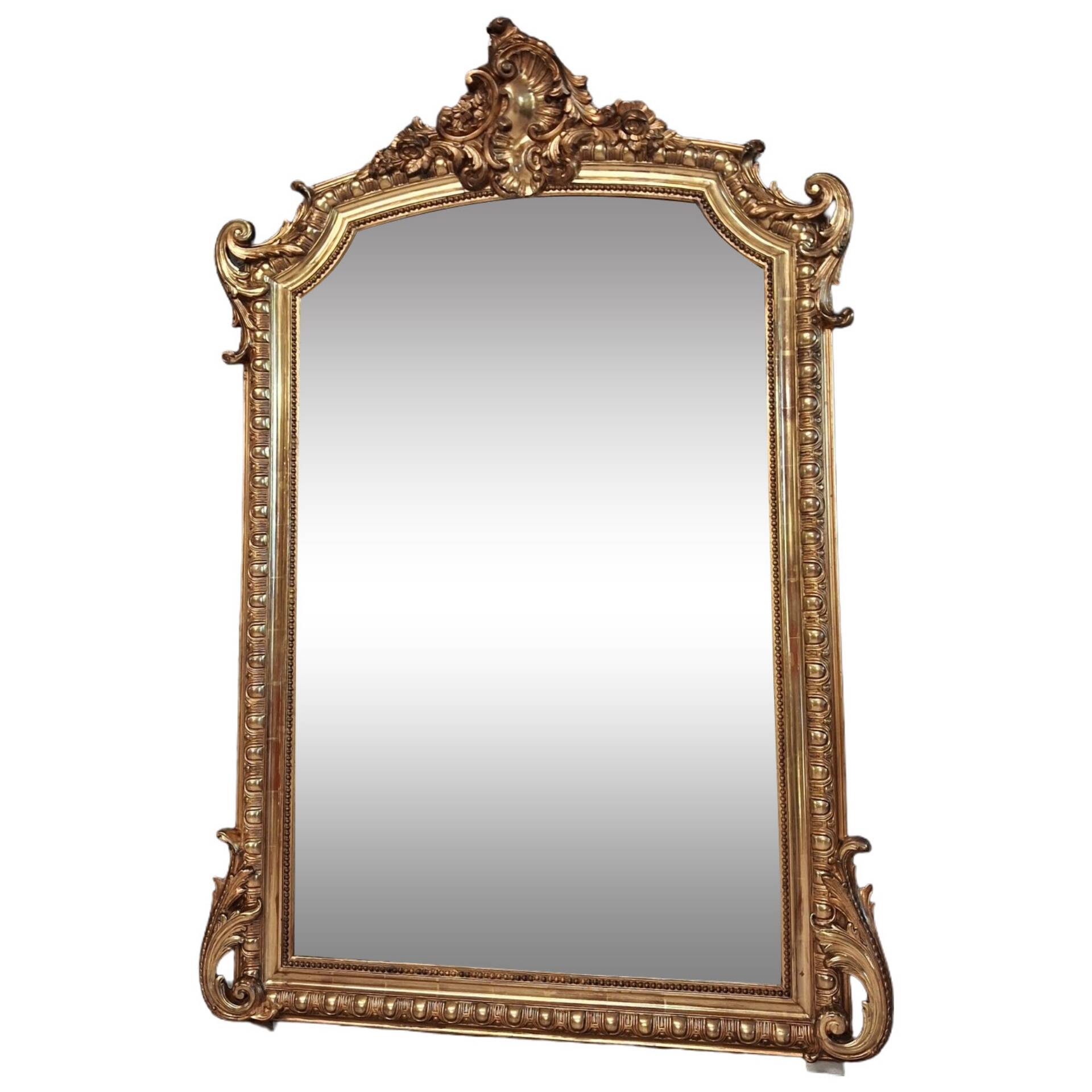 Mirror from the Napoléon III era 147 x 98