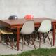 Ejvind A. Johansson scandinavian danish teak extendable dining table for Ivan Gern Mobelfabrik 60