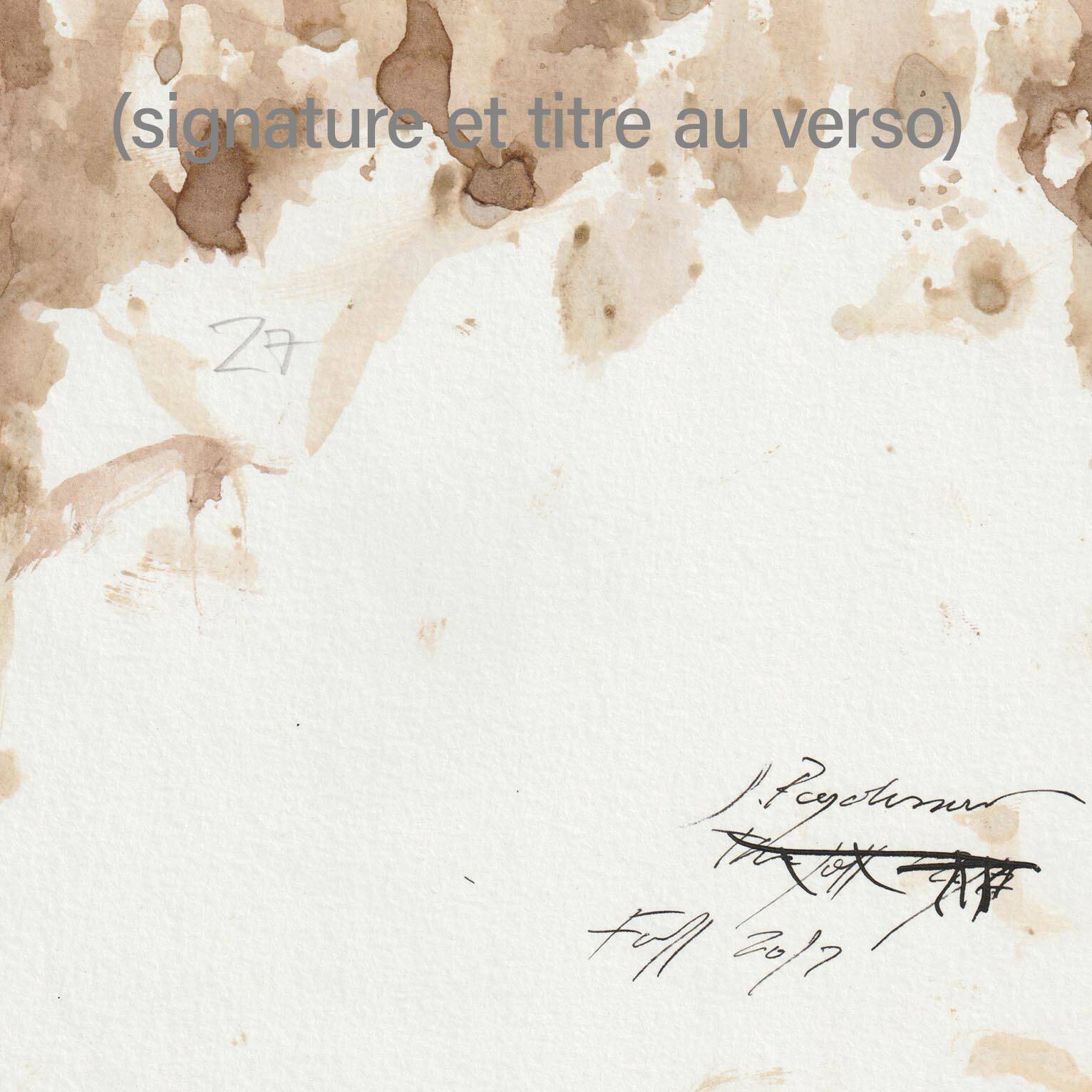 Dessin original de J. Rodgussar – Encres sur papier
