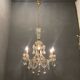 Lustre vintage en cristal 1950