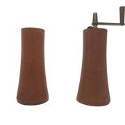Teak salt shaker and pepper mill, Laurids Lonborg, Denmark, 1960s.