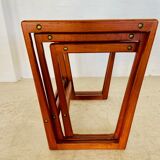 Vintage Danish mid-century retro Kai Kristiansen nesting tables 1960s