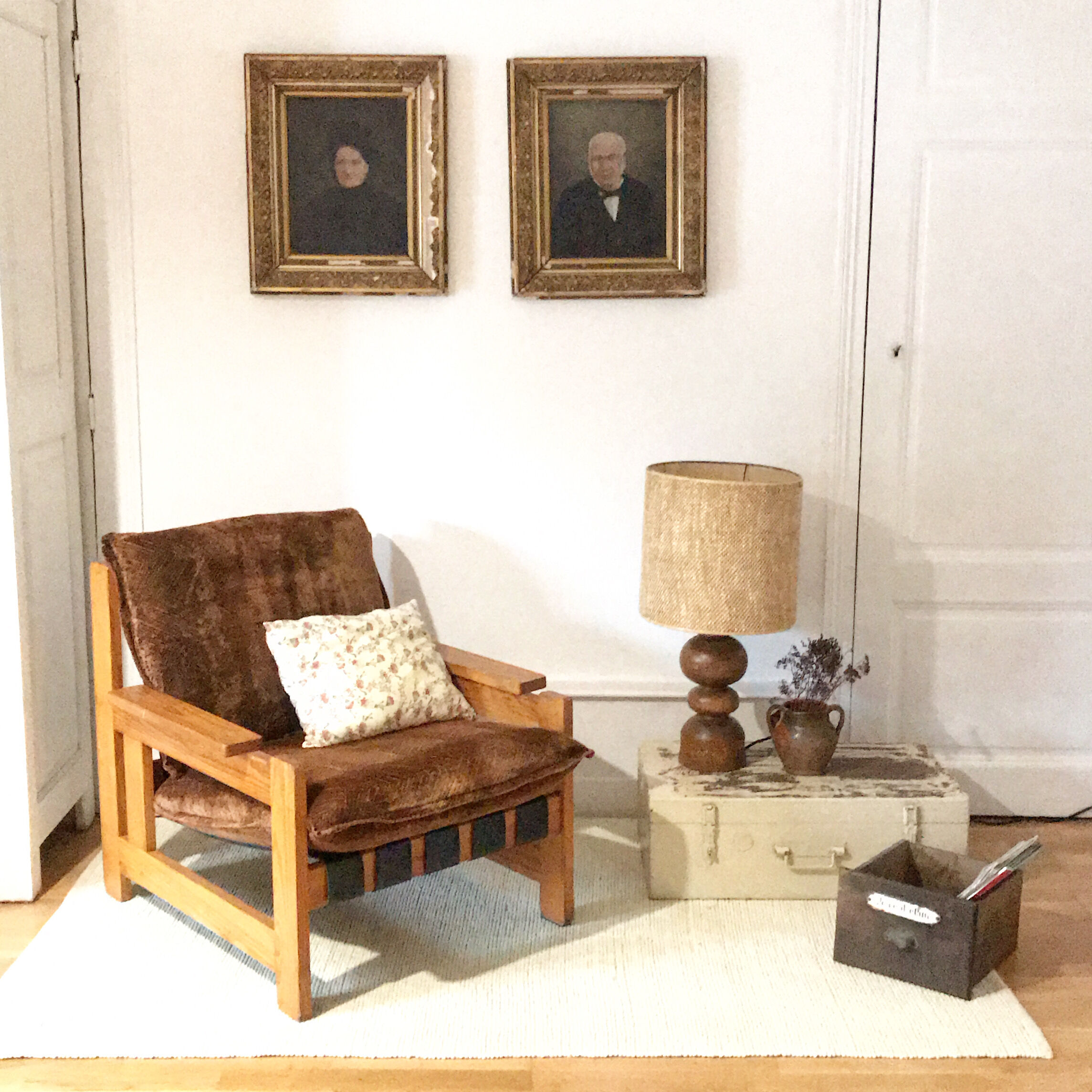 Fauteuil chalet en bois