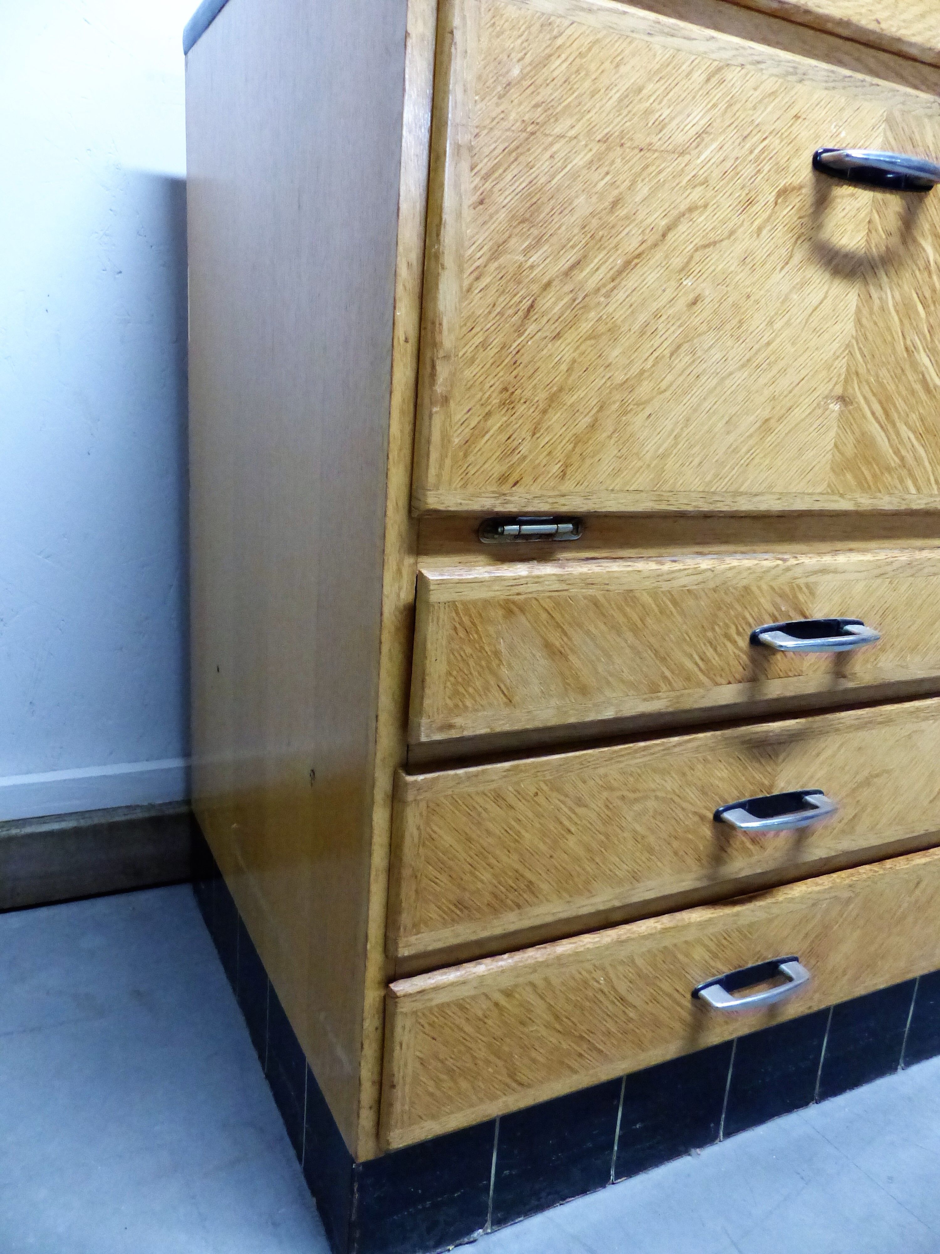 Meuble de cuisine bois & formica