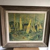 Tableau reproduction de Raoul Dufy