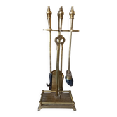 Fireplace tool set
