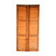 Pair of pickled wooden shutters