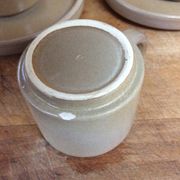 Stoneware coffee cups