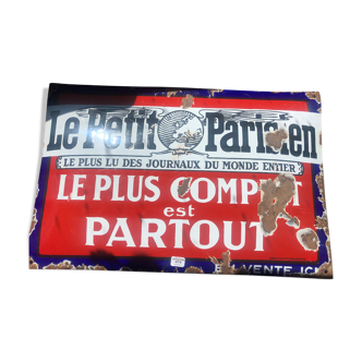 Plate "le petit parisien"