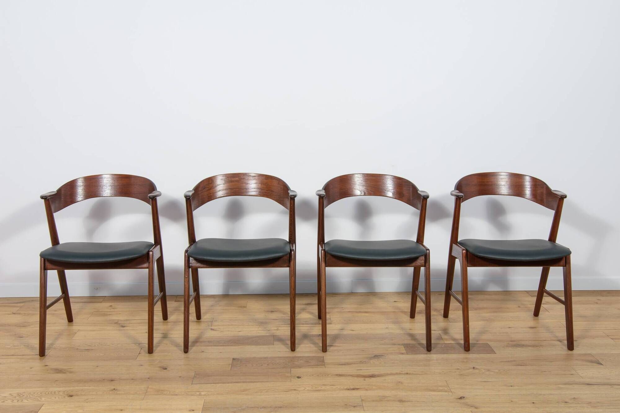 Mid-Century Danish Teak Chairs from Korup Stolefabrik, Denmark, 1960s, Set of 4