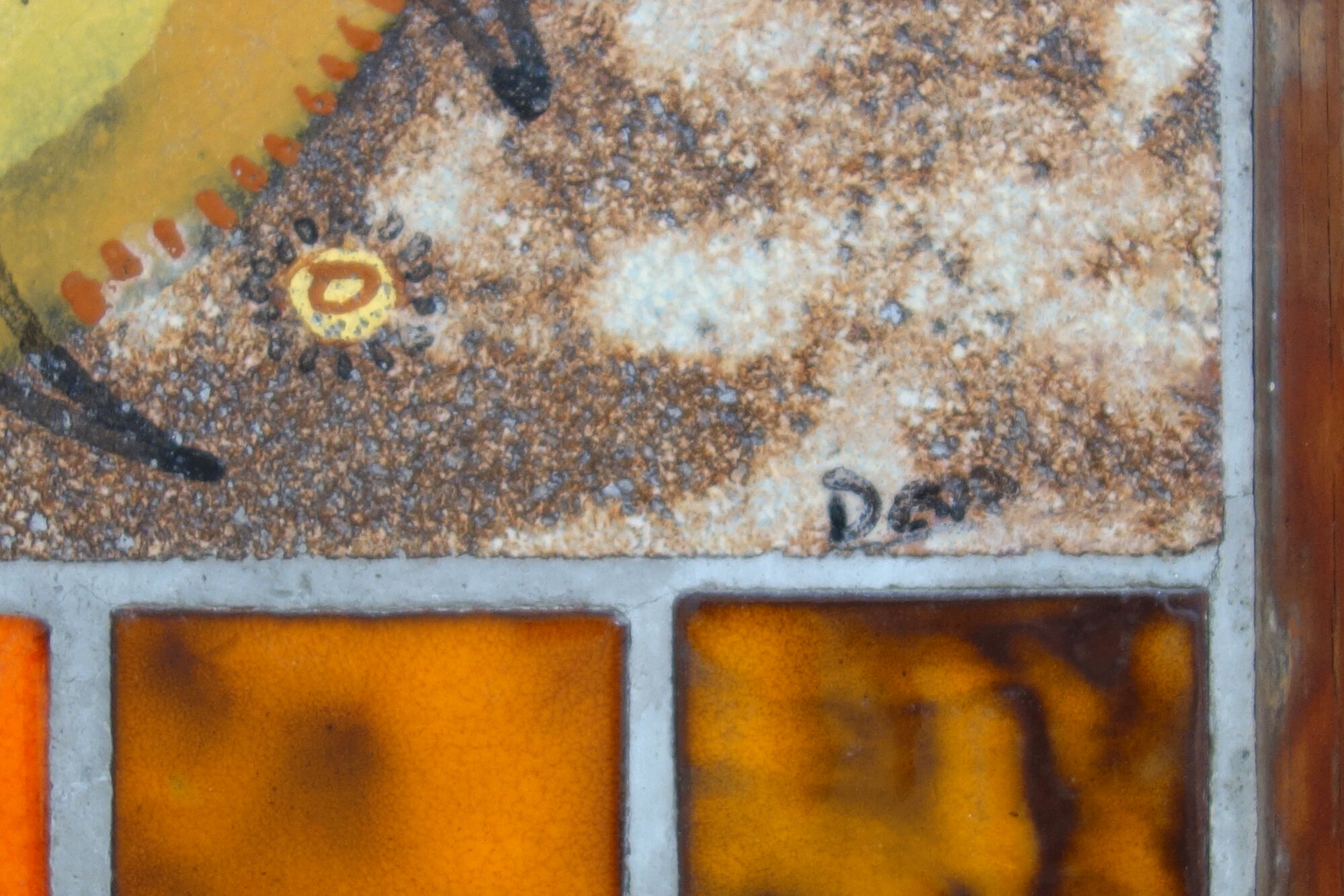 70s ceramic coffee table