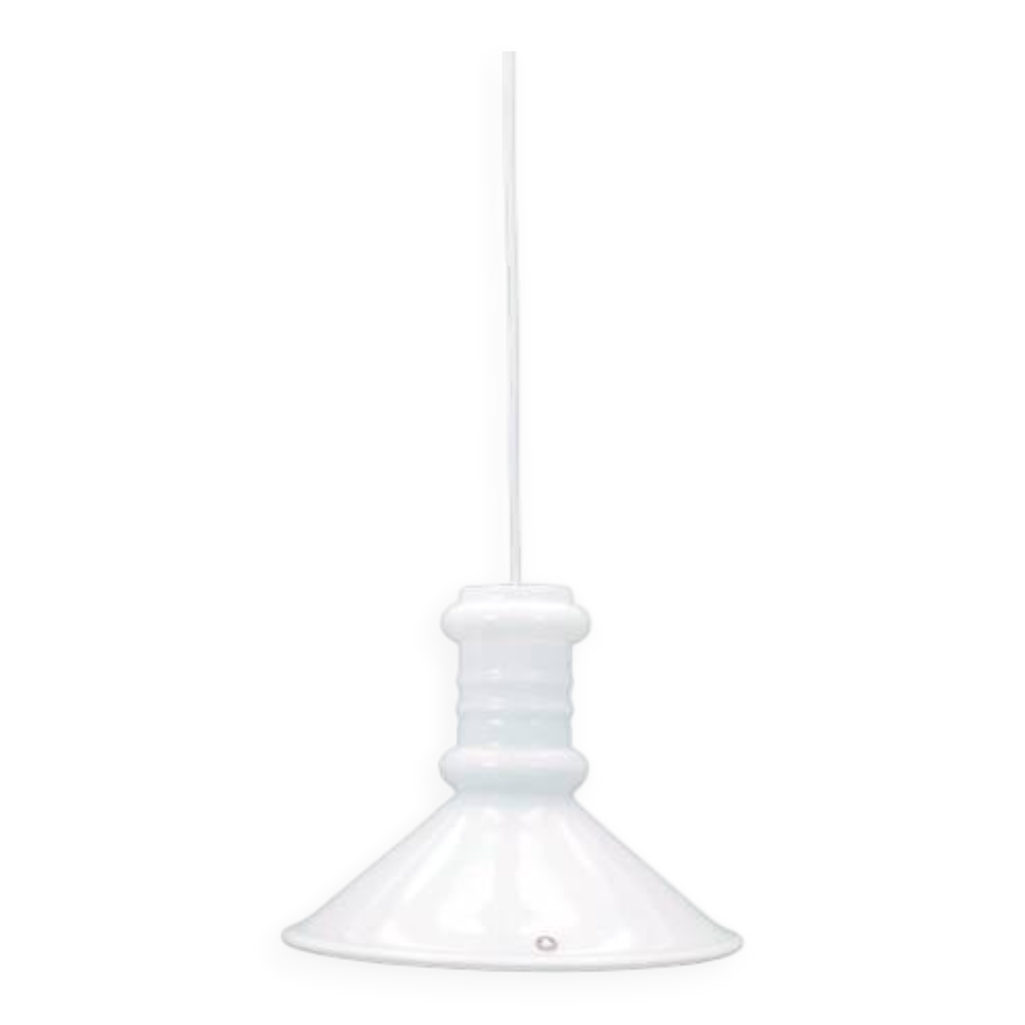Lampe à suspension, design danois, années 1970, production : Holmegaard