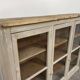 Old 1900 wooden grocery store display case with shelves