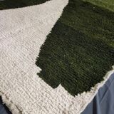 Moroccan rug in pure wool 3 x 2 m