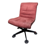 Velvet office chair by Sapper for Knoll