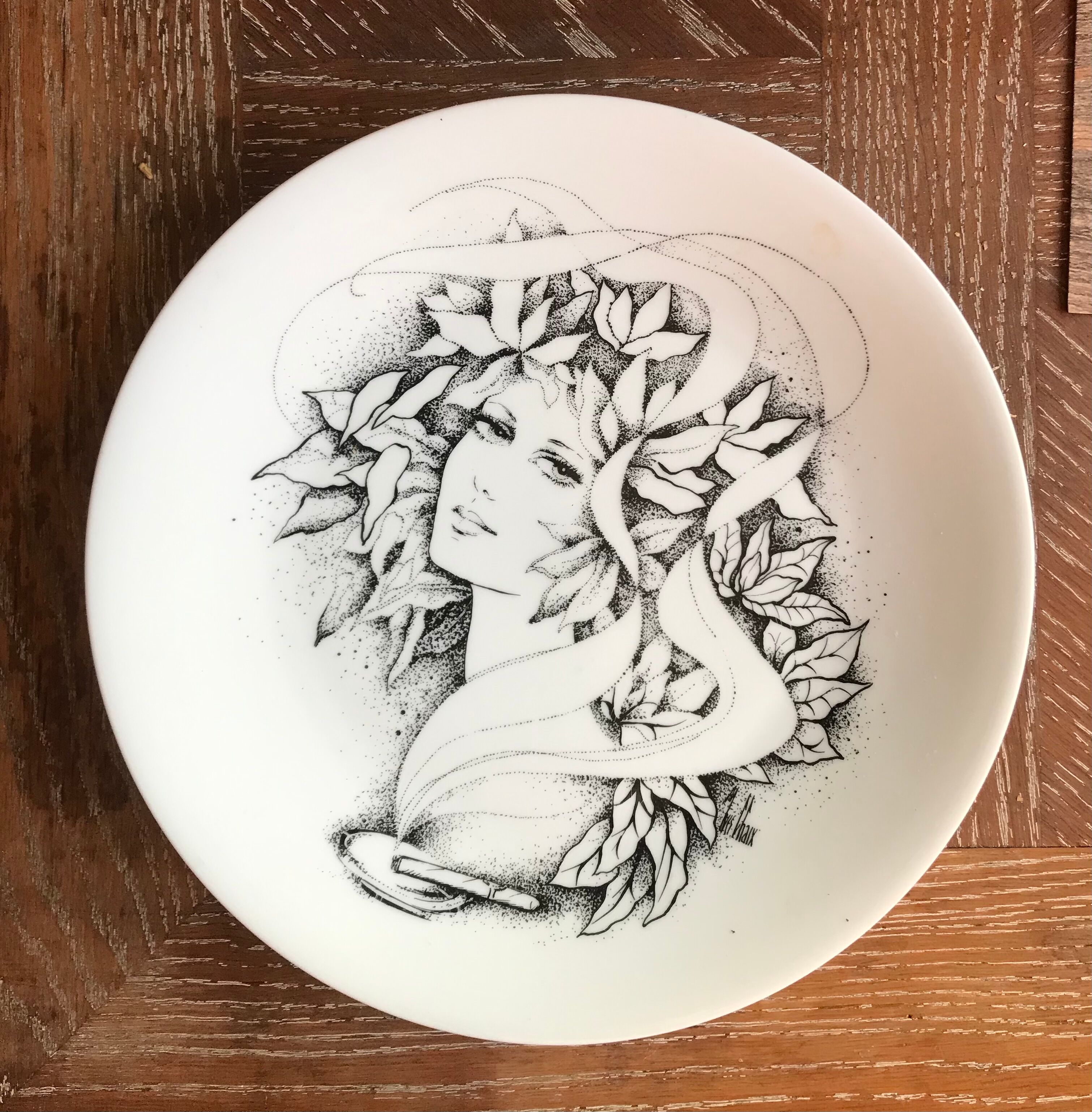 Plate illustrated by Yves Chaix