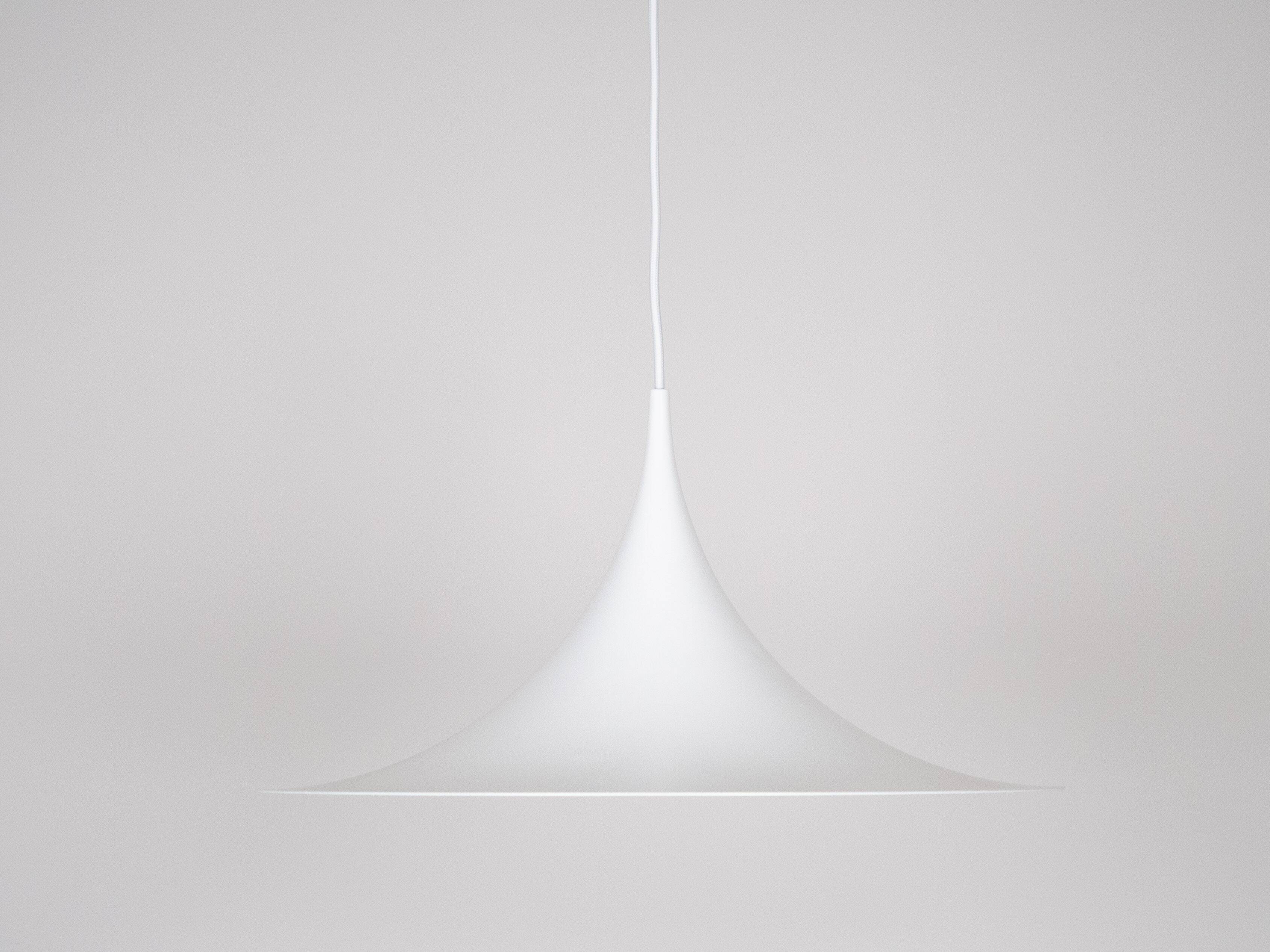 Danish vintage pendant lamp Semi by Bonderup and Thorup, 1968