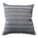 Coussin Kachin gris blanc 40x40 cm