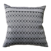 Coussin Kachin gris blanc 40x40 cm