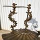 3-tier bronze napoleon iii pedestal table plant holder from the 19th century