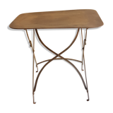 Folding old garden table