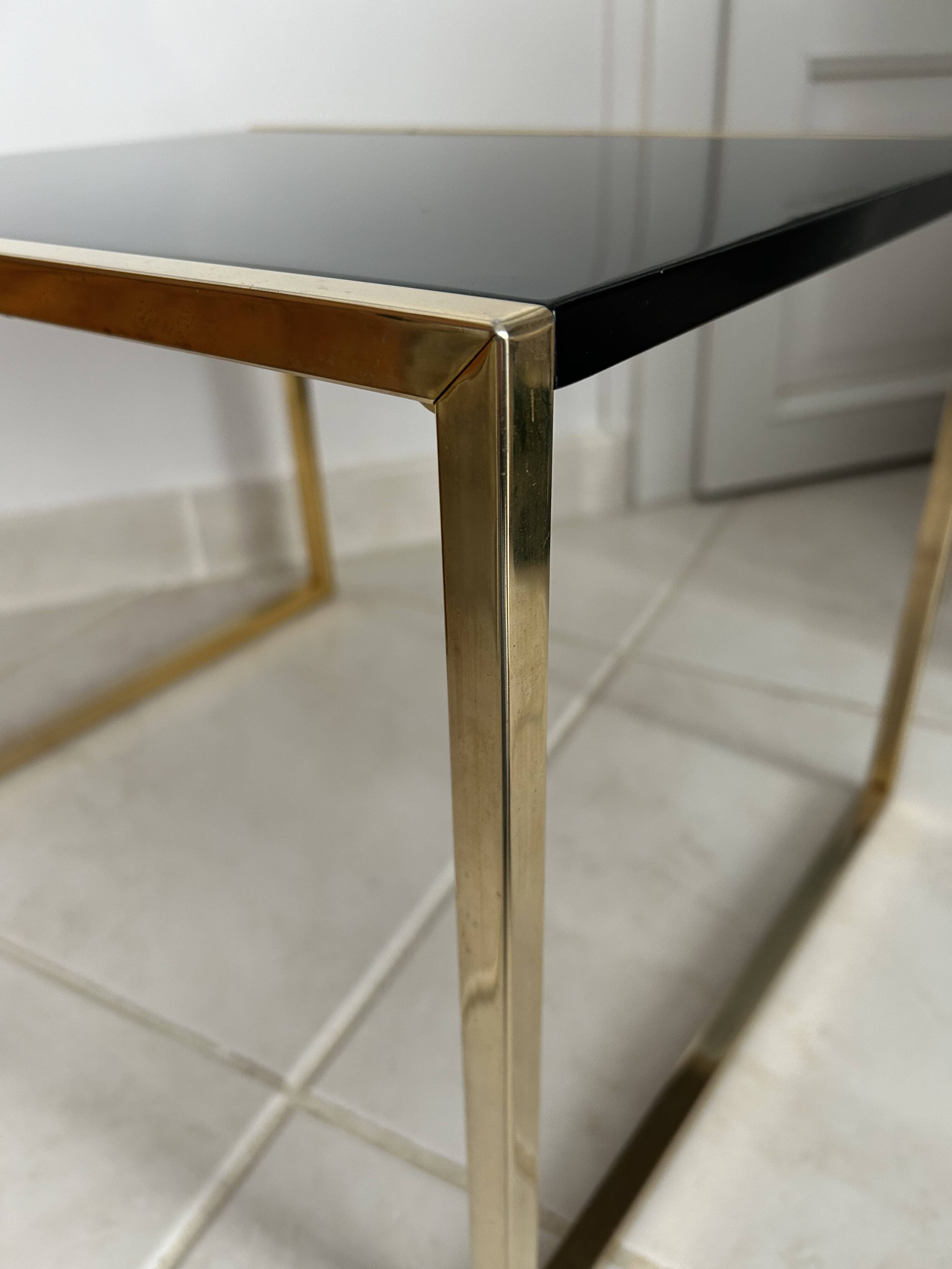 Golden side table
