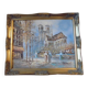 Peinture à l'huile originale de caroline burnett (1877 - 1950)