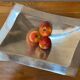 Vintage polished aluminium plate
