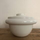 White opaline vase