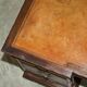 Thomas Chippendale Revival desk with a leather top
